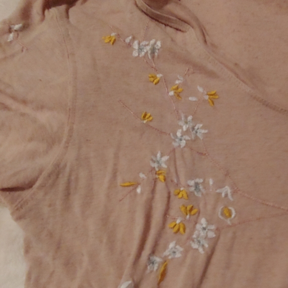 Free People embroidered Tee - Picture 3 of 4